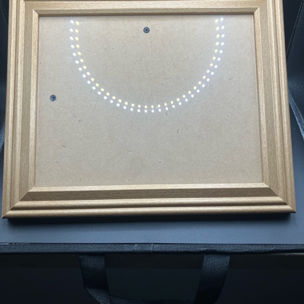 Goldwashed Wood Photo Frame 10 x 12" Picture size. 9 x 11"